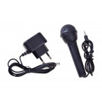 Detské klávesy MQ5407 s mikrofónom 54 klávesov strieborné